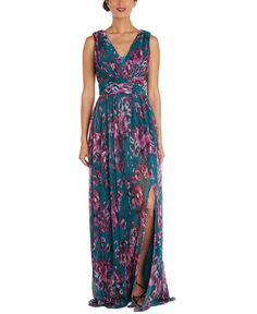 Плиссированное платье с цветочным принтом Nightway