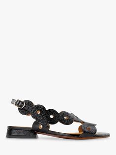 Кожаные сандалии Chie Mihara Teide, черные