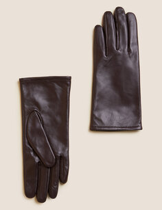 Кожаные перчатки на теплой подкладке Marks &amp; Spencer