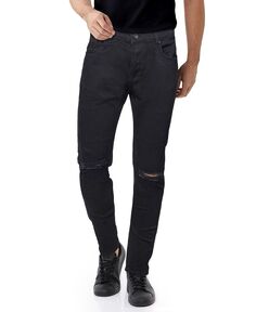 Мужские эластичные джинсы ультра-скинни с 5 карманами X-Ray