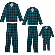 Женские семейные пижамные комплекты из 2 предметов, рождественская клетчатая футболка с длинными рукавами и брюки, одежда для дома cheibear