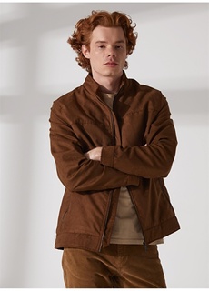 Светло-коричневое мужское пальто Lee Cooper
