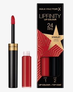 Губная помада Max Factor Lipfinity Lip Colour Rising Stars Collection, красный