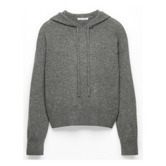 Худи Oysho 100% Cashmere, темно-серый меланж