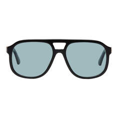 Солнцезащитные очки Gucci Aviator, черный