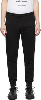 Черные брюки Lounge Terry из ткани френч Moncler