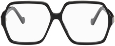 черные квадратные очки Loewe