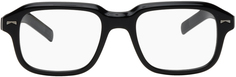 Черные прямоугольные очки Montblanc
