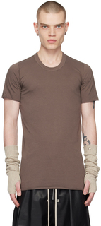 Серая базовая футболка Rick Owens