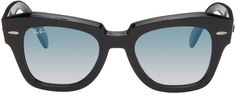 Черные солнцезащитные очки State Street Ray-Ban