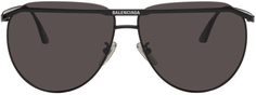 Черные солнцезащитные очки-авиаторы Balenciaga