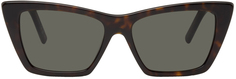Солнцезащитные очки черепаховой расцветки SL 276 Mica Saint Laurent