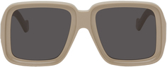 Бежевые солнцезащитные очки Paula&apos;s Ibiza Dive Loewe