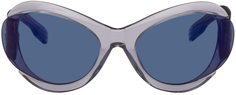 Серые футуристические солнцезащитные очки MCQ