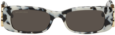 Черно-белые солнцезащитные очки Dynasty Balenciaga