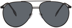 Черные солнцезащитные очки-авиаторы Burberry
