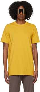 Желтая футболка уровня Rick Owens