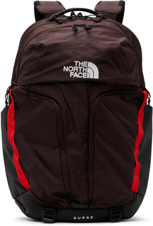 Коричневый и черный рюкзак Surge The North Face
