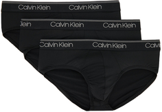Комплект из трех черных трусов Calvin Klein Underwear