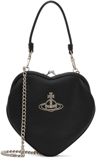 Черная сумка в форме сердца Belle Vivienne Westwood
