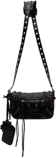 Черная сумка Le Cagole размера XS Balenciaga