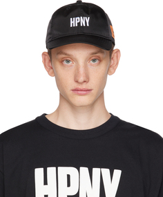 Черная кепка HPNY Heron Preston