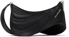 Черная сумка среднего размера Spiral Curve 01 Mugler