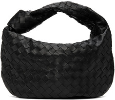 Черная сумка-мессенджер Jodie для подростков Bottega Veneta