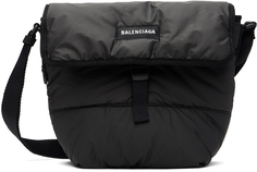 Черная сумка-мессенджер Puffy Explorer Balenciaga