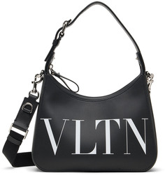 Черная сумка-мессенджер VLTN Valentino Garavani