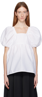 Белая блузка Cecilie Bahnsen Alma