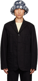 Черный джинсовый пиджак Bedford Engineered Garments