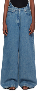 AMBUSH Синие джинсы с поясом