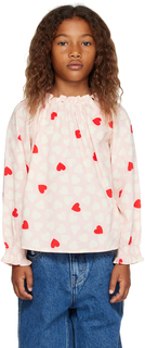 BONTON Kids Розовая блузка Ficelle