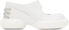 Белые туфли-корсеты GRAPE на каблуке