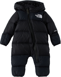 Черное боди на пуху Baby Nuptse 1996 года в стиле ретро The North Face Kids