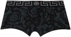 Серо-черные боксеры Barocco Versace Underwear