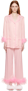 Розовый пижамный комплект для вечеринки Sleeper