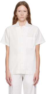 Белая пижамная рубашка на пуговицах Tekla