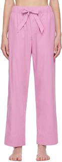 Розовые пижамные штаны на шнурке Пурпурно-розовый Фиолетовый Tekla