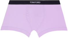 Пурпурные боксеры классического кроя TOM FORD