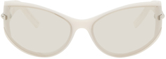 Off-White овальные солнцезащитные очки Givenchy