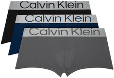 Набор из трех разноцветных боксеров Calvin Klein Underwear