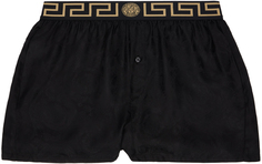 Черные боксеры греческого цвета Versace Underwear