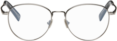 Круглые очки темно-синего цвета с блокировкой цвета бронзы TOM FORD