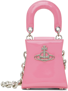 Розовая маленькая сумка Kelly Vivienne Westwood