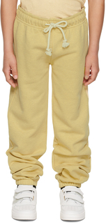 Детские желтые брюки свободного кроя для отдыха Acne Studios