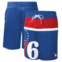 Мужские спортивные плавки Carl Banks Royal Philadelphia 76ers Sea Wind G-III