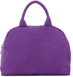 Пурпурная маленькая сумка на молнии Comme des Garçons