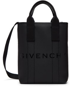 Черная сумка из плотной ткани с покрытием Givenchy